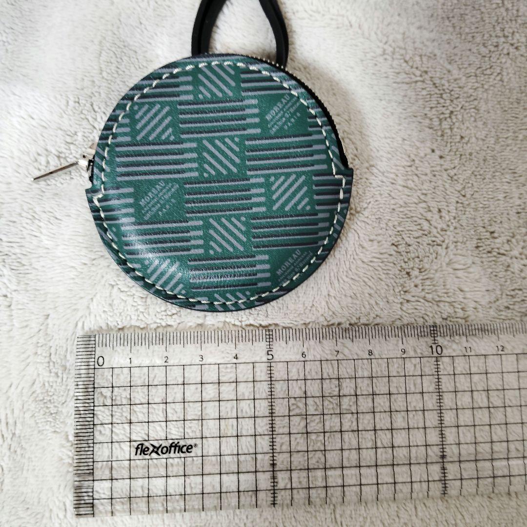 MOREAU PARIS ケース　ストラップ付　バッグチャーム　ラウンド