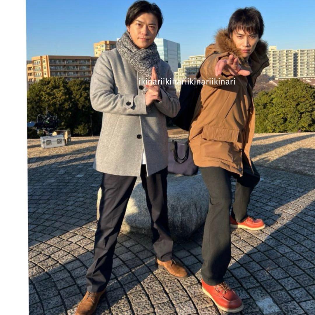 新品　ブラックレーベル　勝地 涼着用　上質なメルトンを使ったショートコートLL