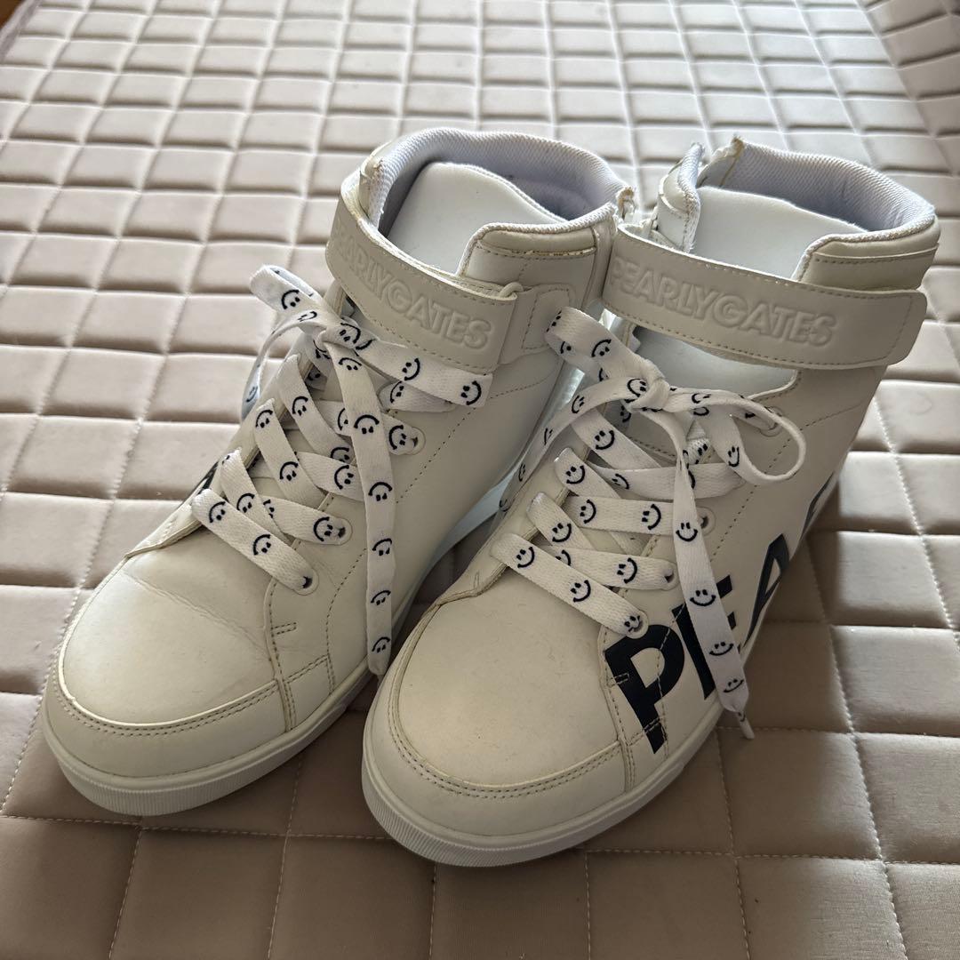 PEARLY GATES ハイカットゴルフシューズ　24.5センチ
