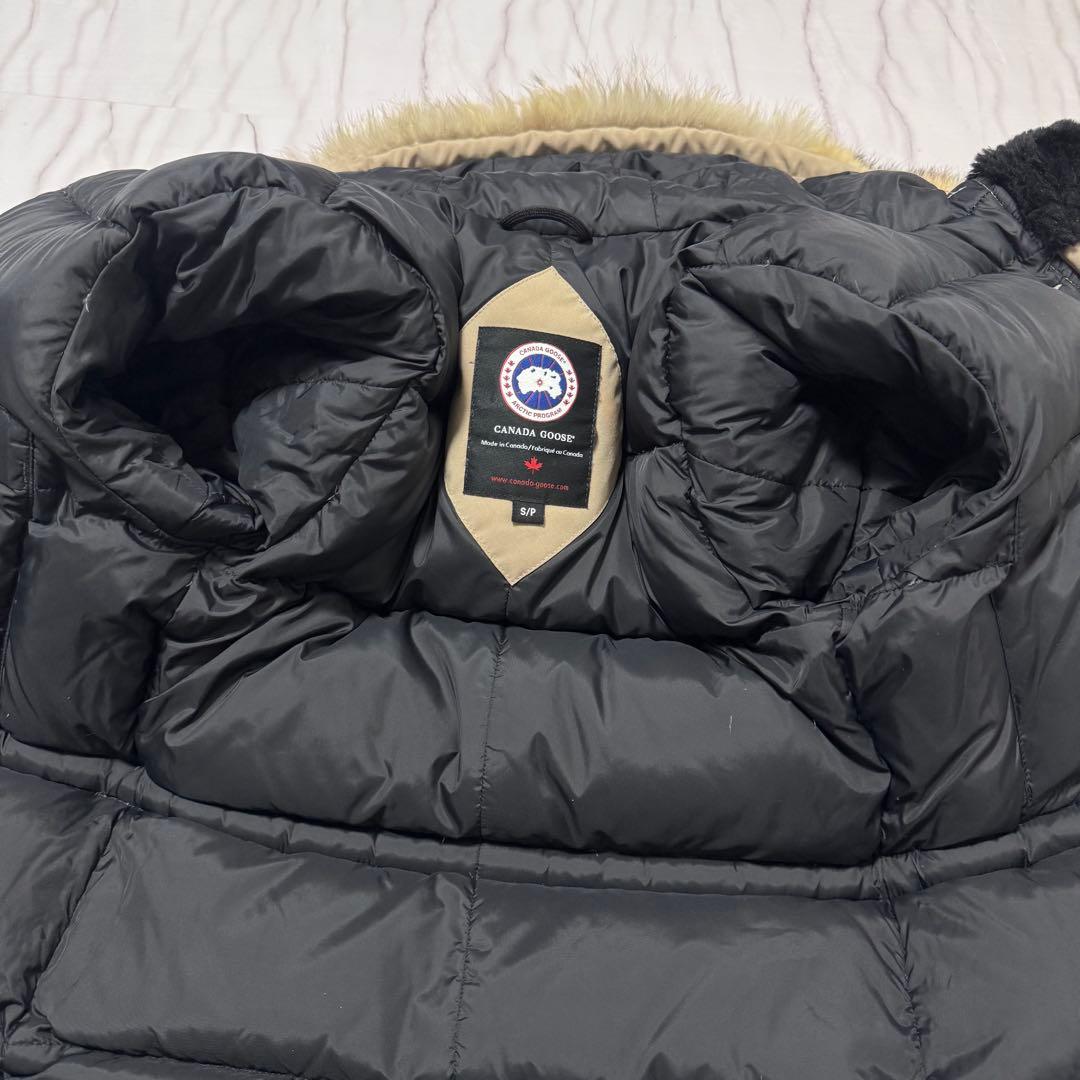 希少色✨TAN カナダグース ブロンテパーカ ファー付き ベージュ M相当