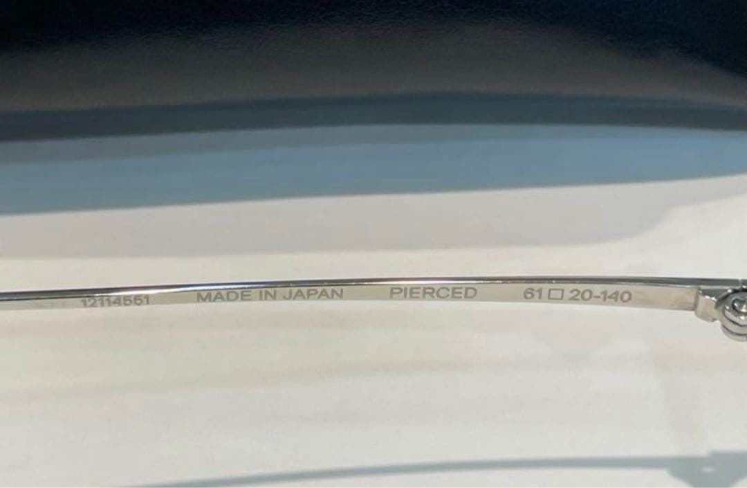 未使用 AMBUSH Pierced Sunglasses ピアス アンブッシュ
