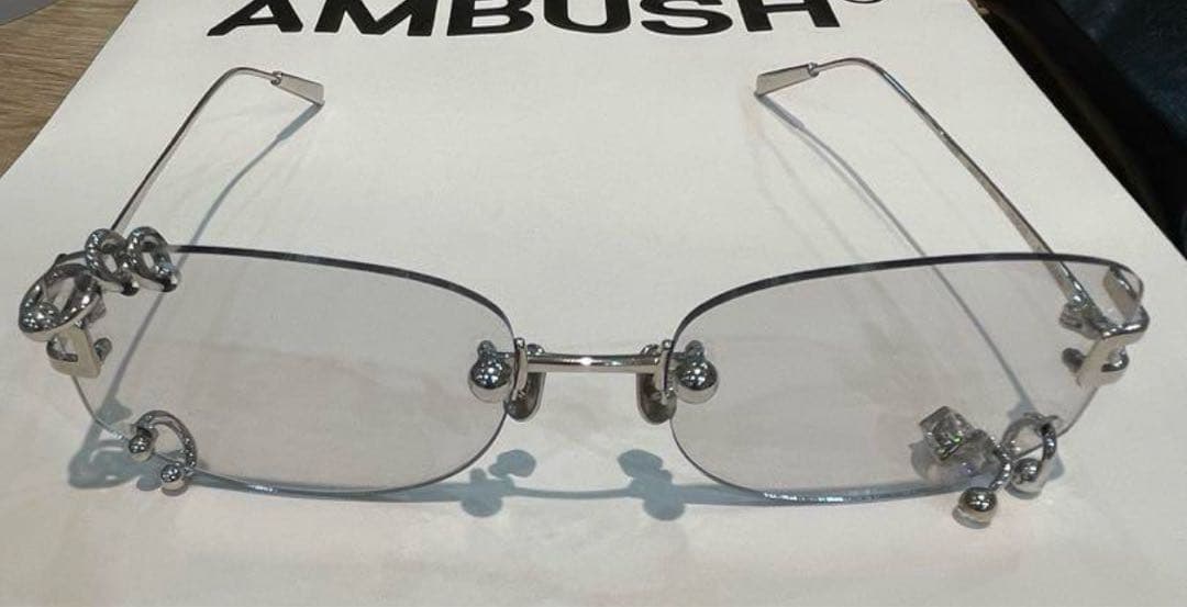 未使用 AMBUSH Pierced Sunglasses ピアス アンブッシュ