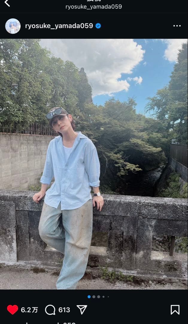 BASICKS NEWERA ベースボールキャップ　ネイビー　山田涼介着用