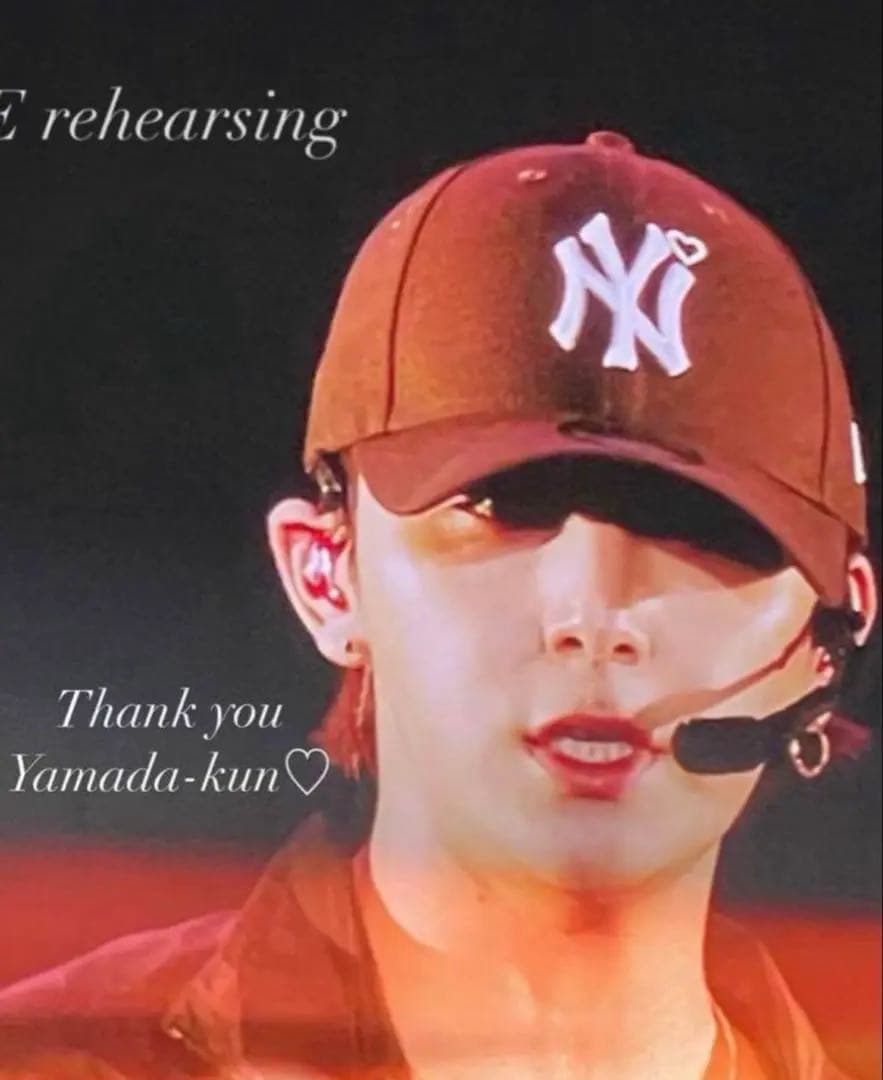 BASICKS NEWERA ベースボールキャップ　ネイビー　山田涼介着用