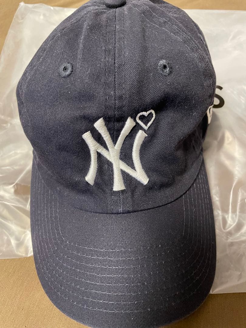 BASICKS NEWERA ベースボールキャップ　ネイビー　山田涼介着用