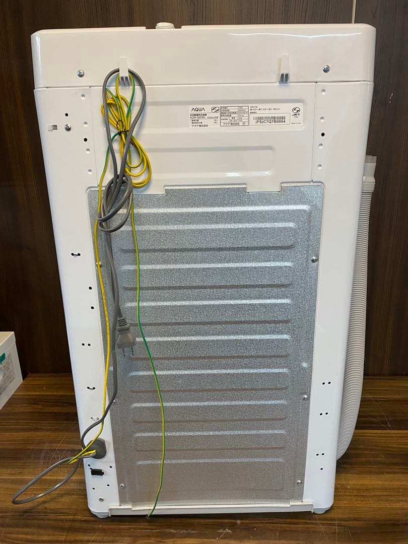 全自動洗濯機 アクア　6kg 2024年製　AQW-S6PBK 生活家電