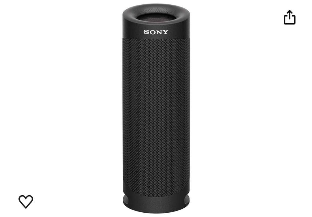 ソニー(SONY) ワイヤレスポータブルスピーカー SRS-XB23  重低音