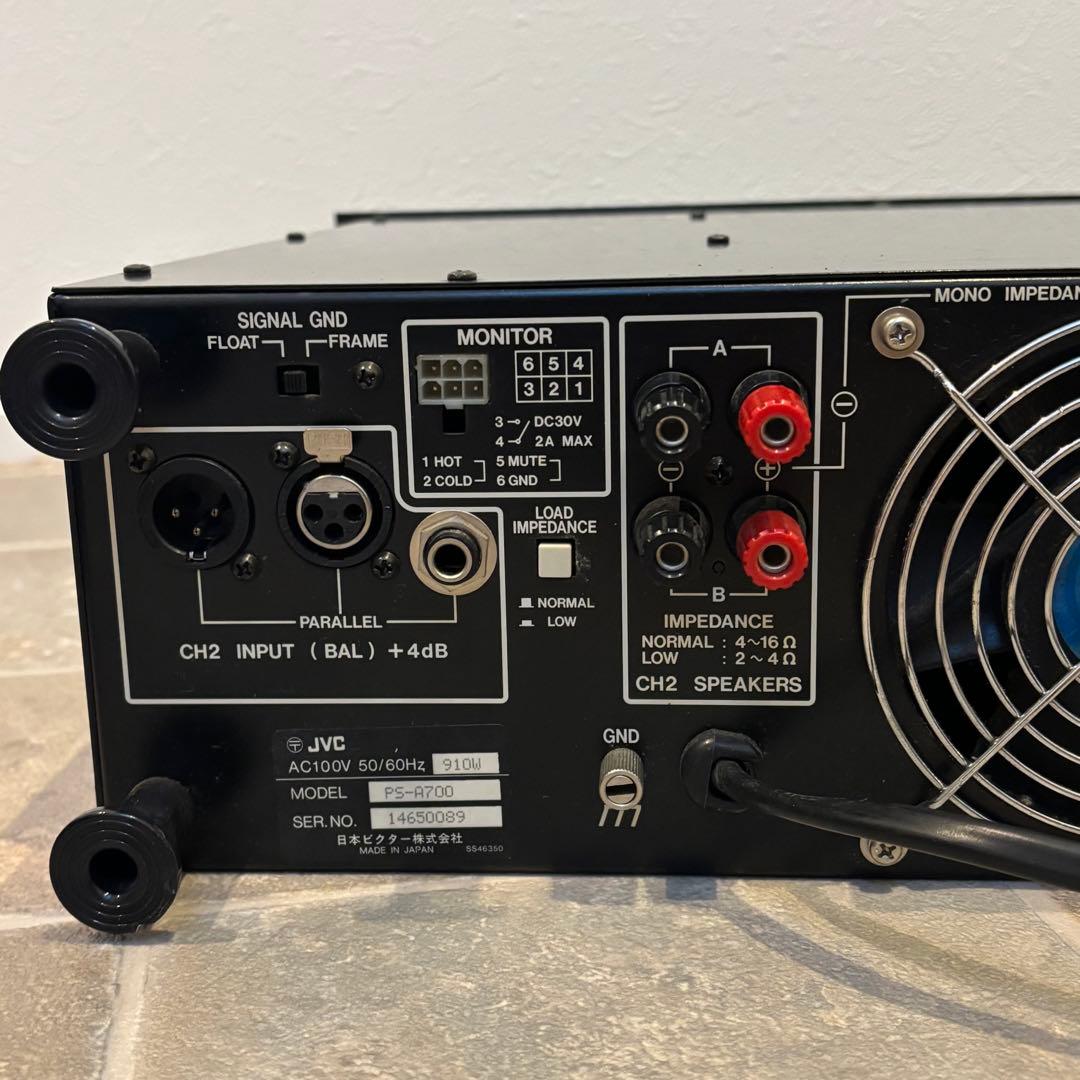 Victor PS-A700 パワーアンプ 動作OK ジャンク扱い