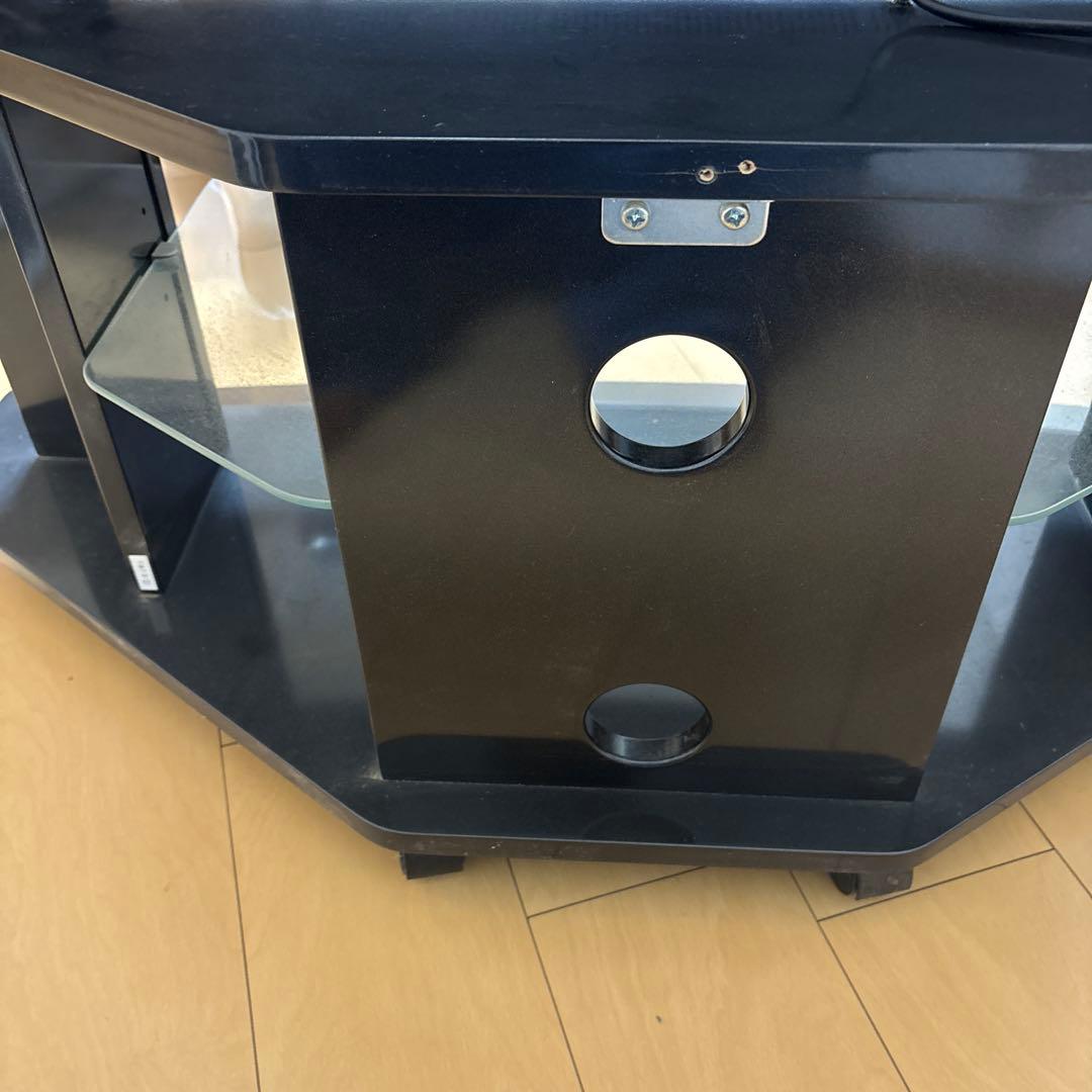 フナイ　43型 テレビ FL-43U3040　21年製　テレビ台、リモコン付