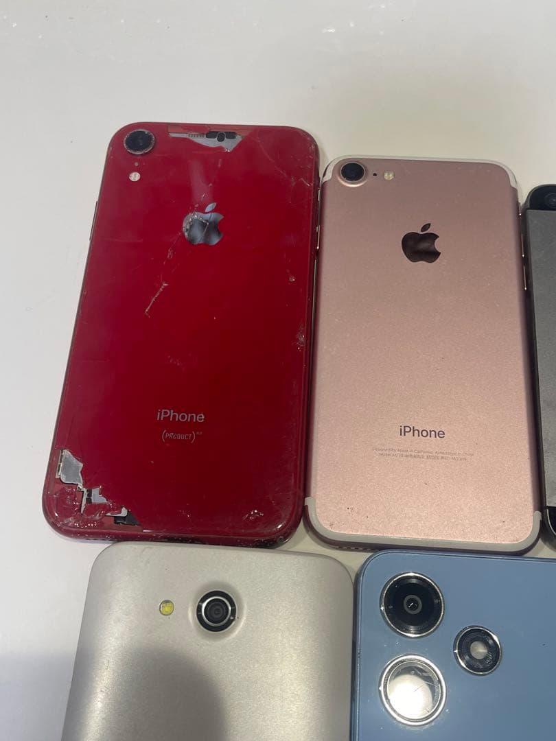 iPhone, Redmi, Motorola, などのセット　ジャンク品
