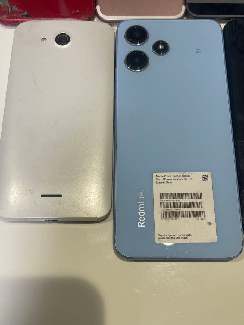 iPhone, Redmi, Motorola, などのセット　ジャンク品