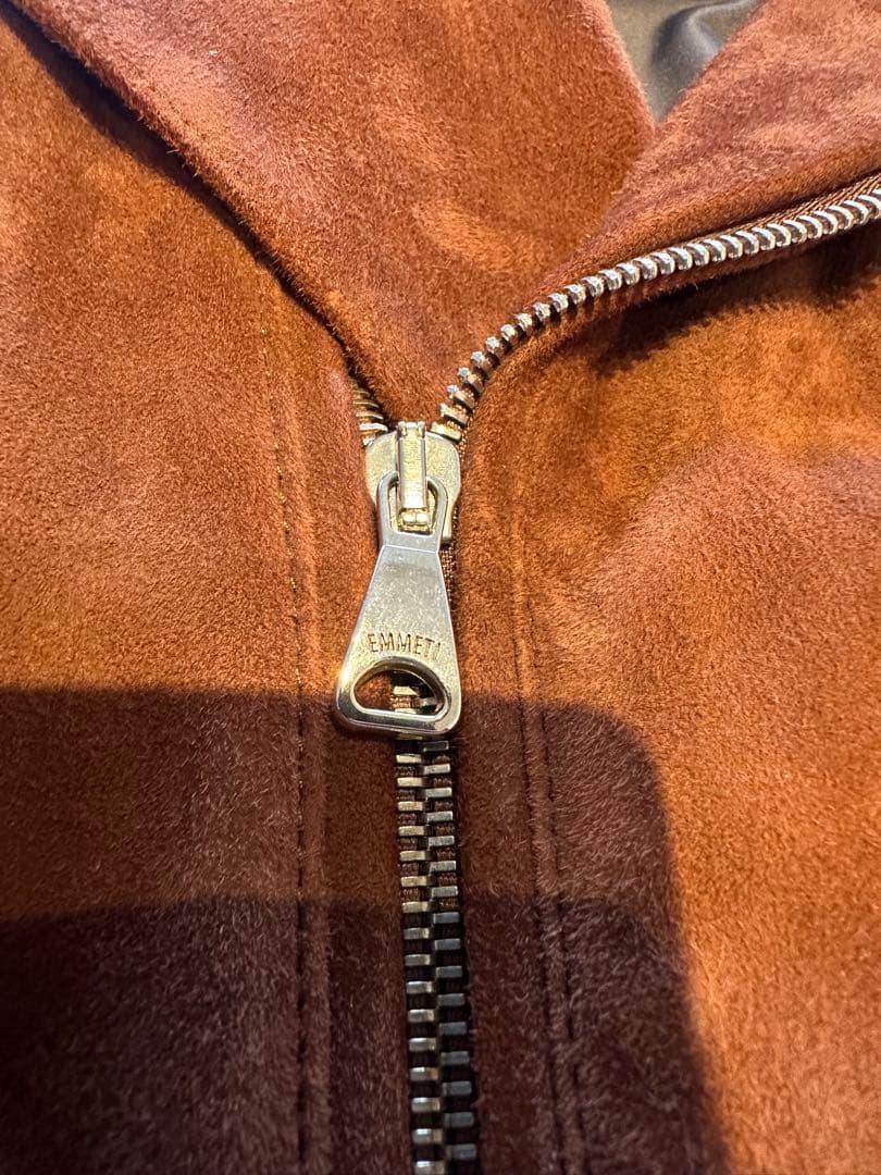 エンメティ　スエード ライダースジャケット