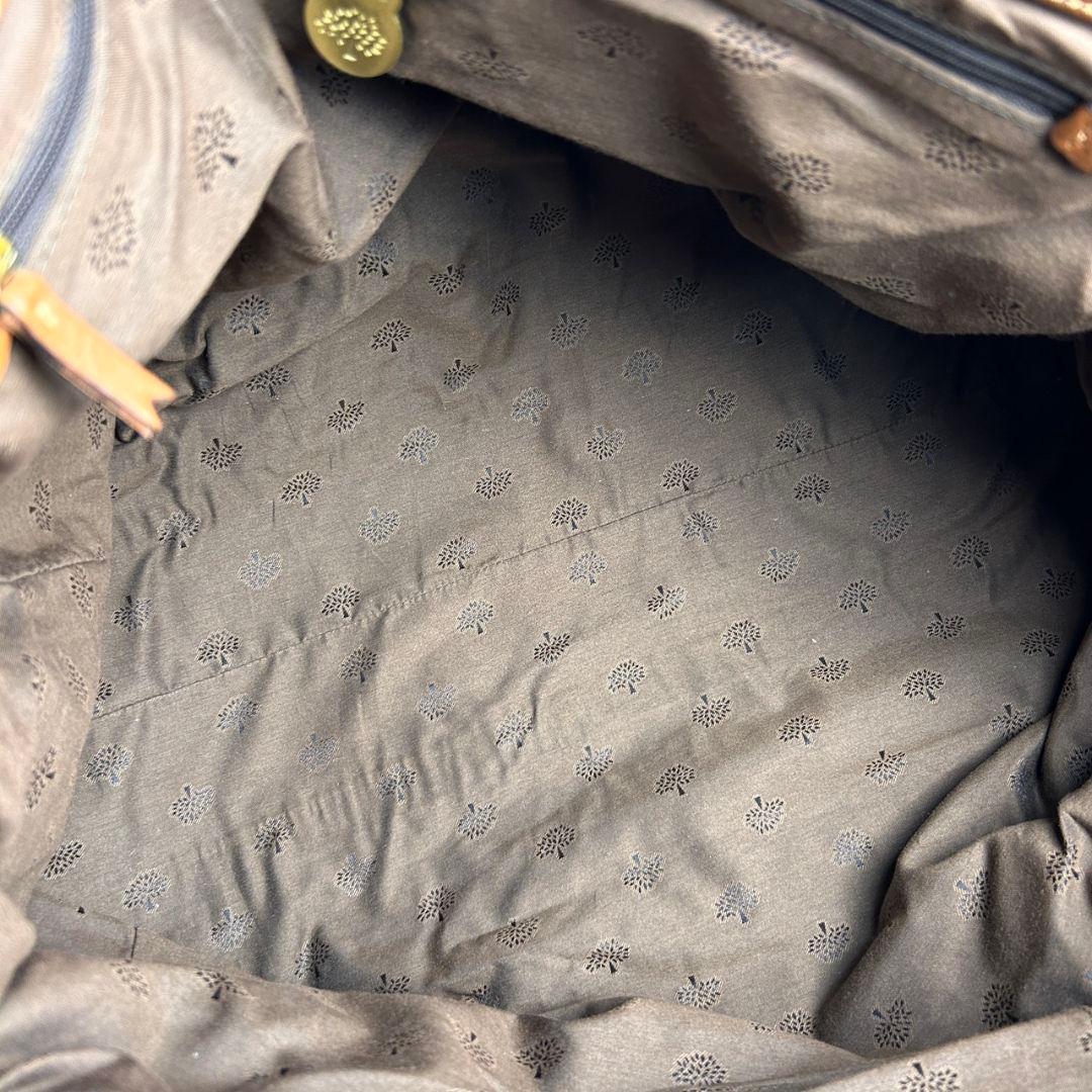 MULBERRY Alexa 2way レザー ボストンバッグ ブラウン