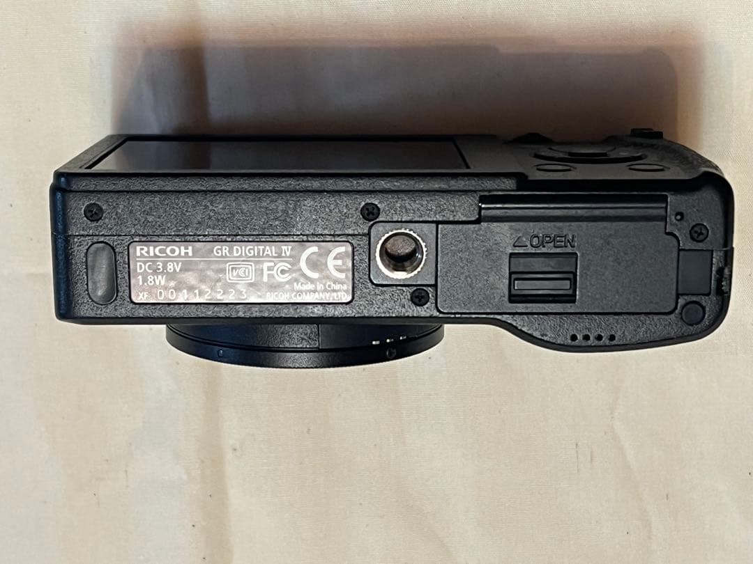 RICOH GR DIGITAL IV 本体 付属品 コンパクトデジタルカメラ