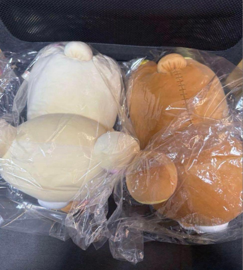 リラックマ　ドーナツまくまくクッション　リラックマ×ミスタードーナツ　2点セット