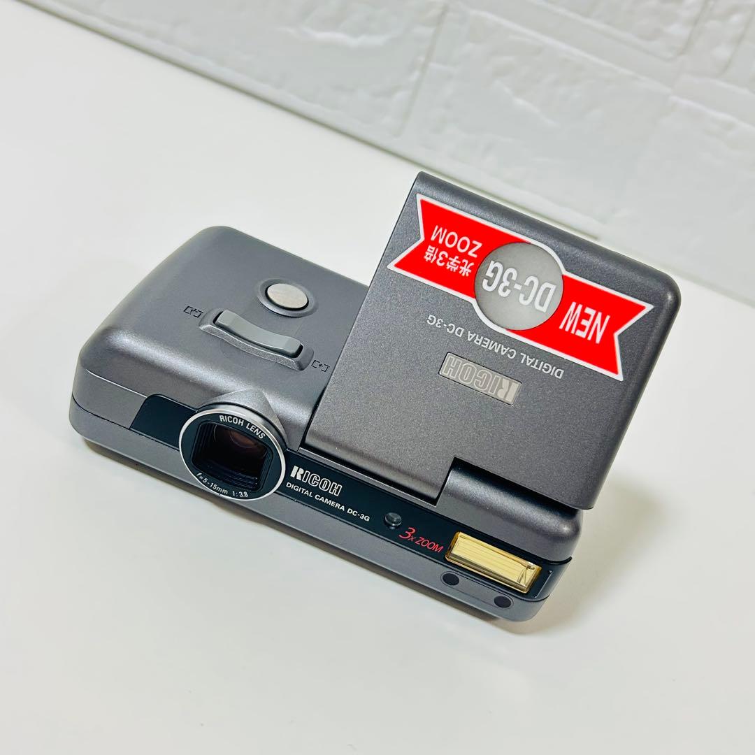 【動作品】【希少極美品】RICOH デジタルカメラ DC-3G