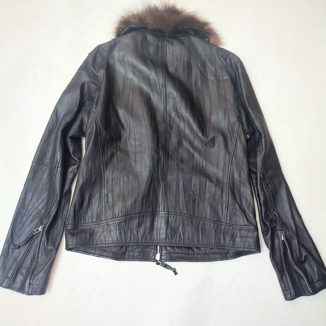 00's OLD UNIQLO オールド ユニクロ ラムレザー ジャケット XL