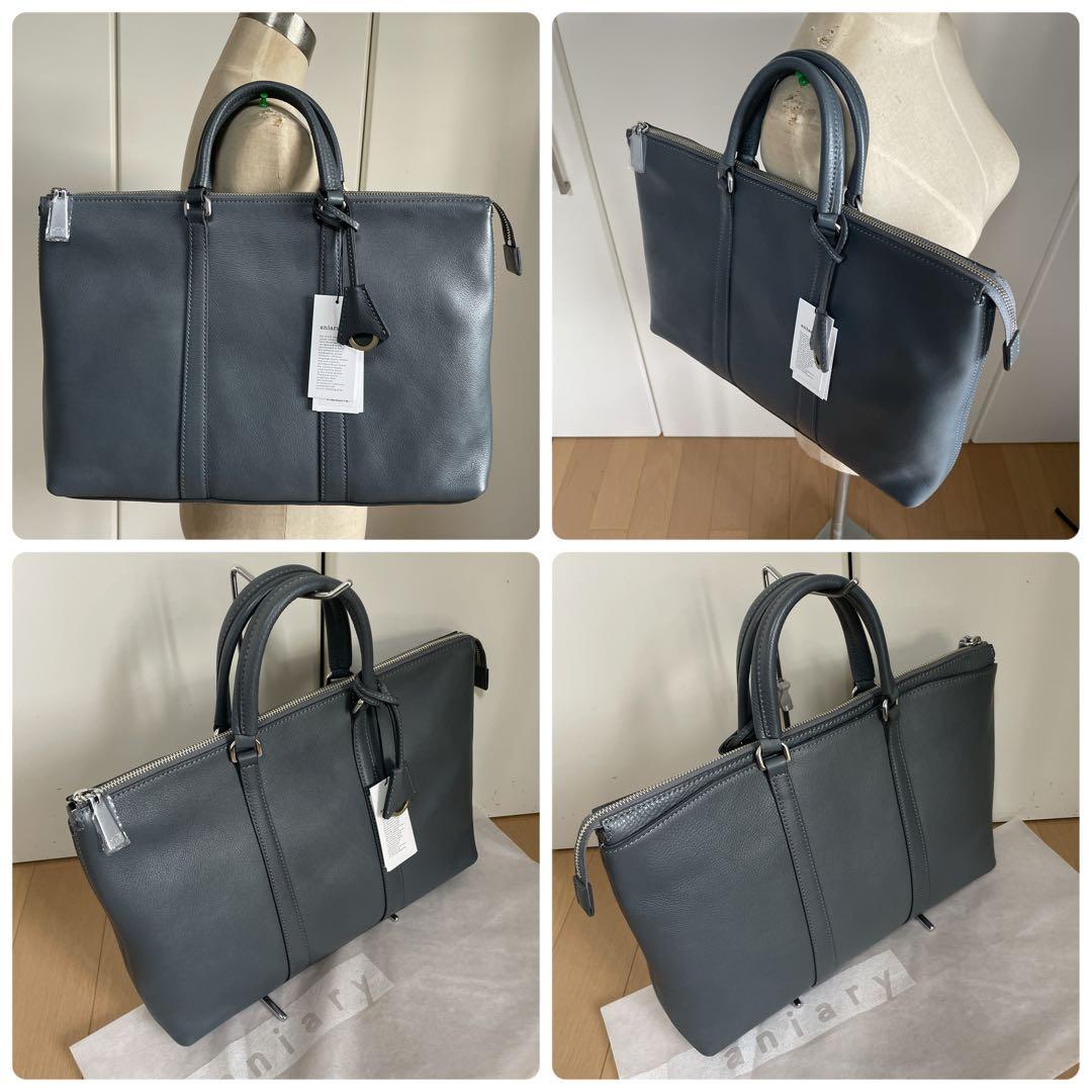 アニアリ　aniary シンプルブリーフケース　07-01005 新品　グレー