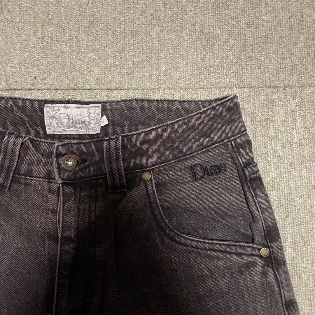 dime ブラウンデニム