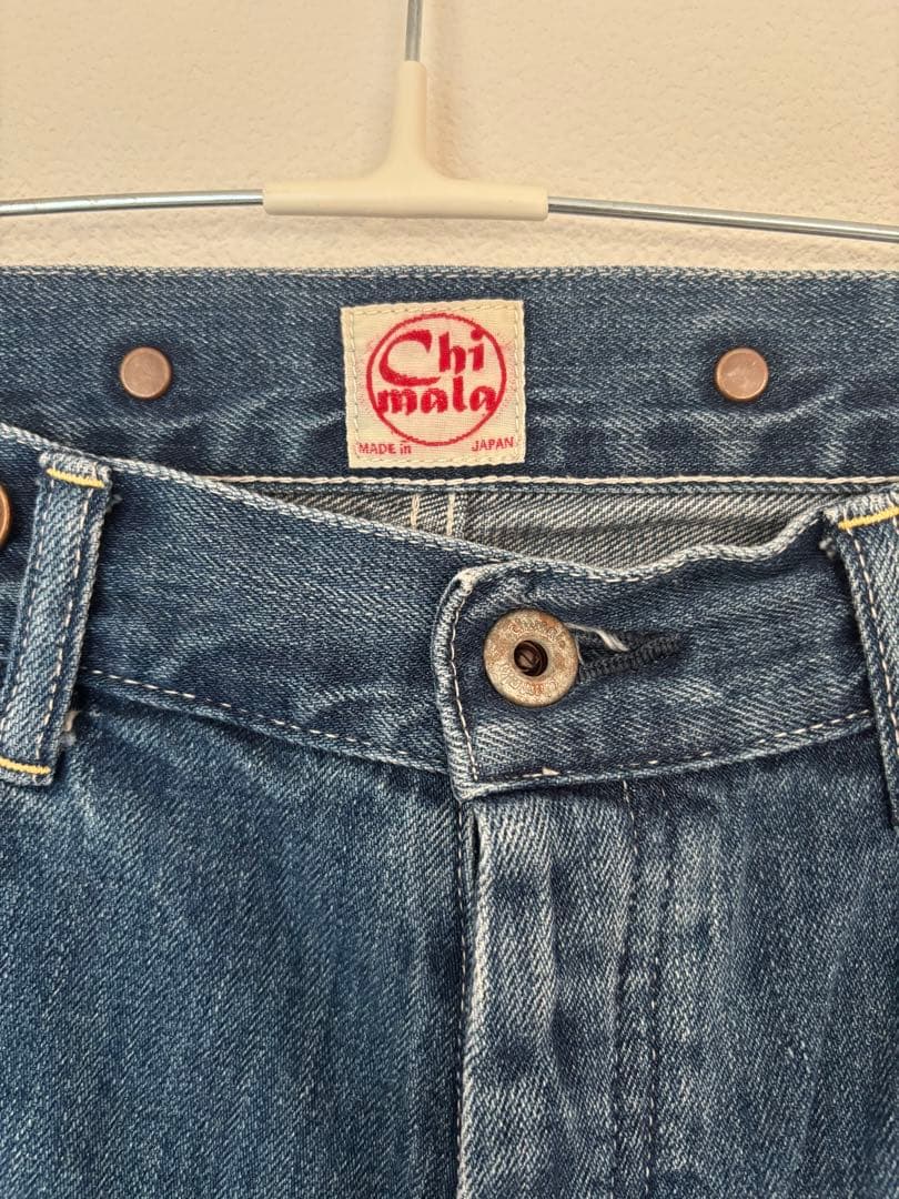 パンツ chimala SELVEGE DENIM PAINTER PANTS 32