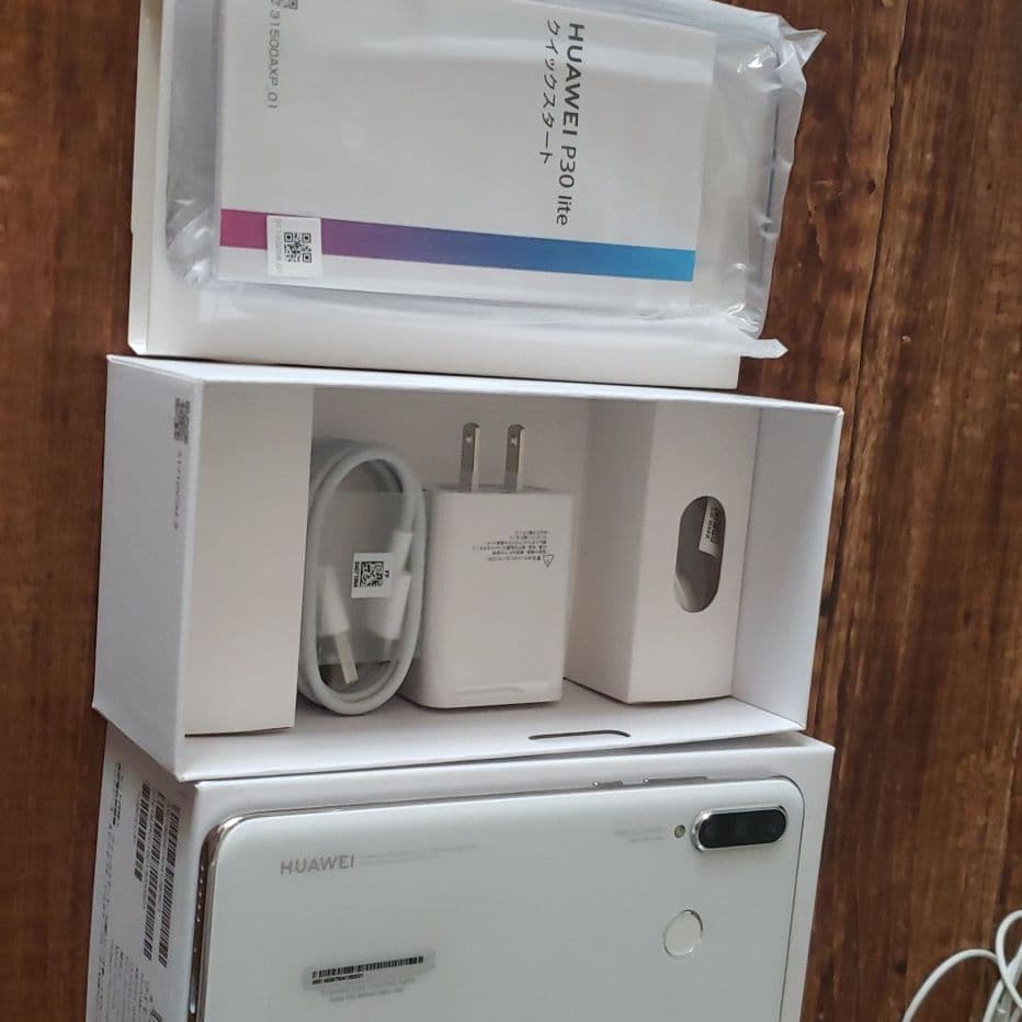 HUAWEI P30 lite パールホワイト 64 GB SIMフリー