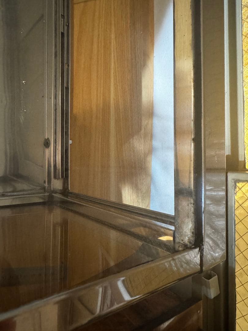 カフェ什器　ガラス　陳列　ショーケース　ディスプレイケース