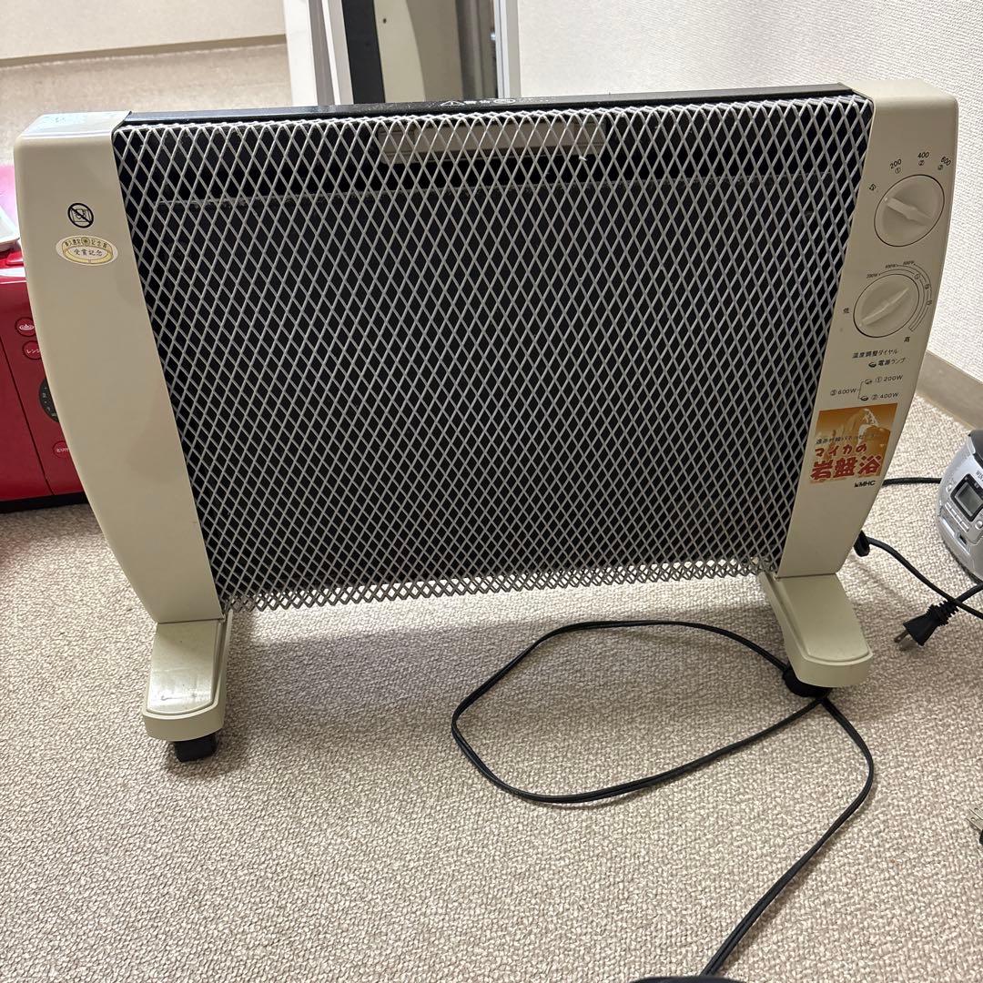 電気ヒーター 600W/400W/200W