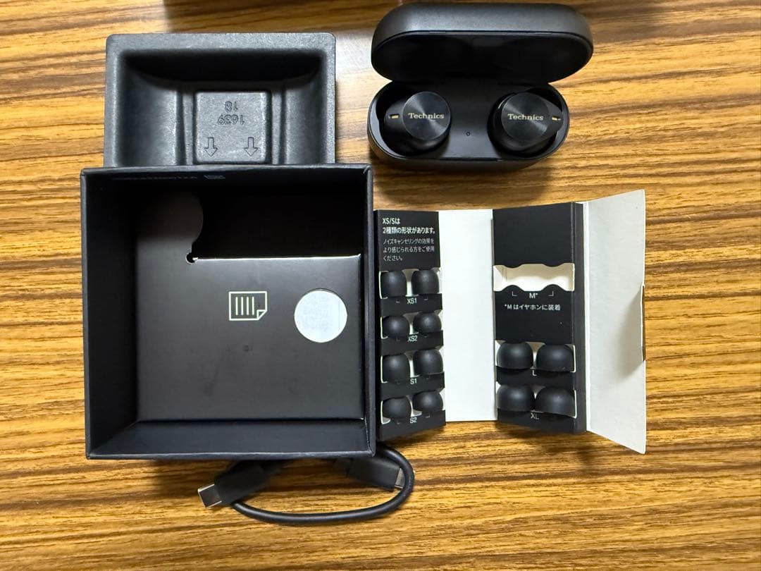 Technics AZ80 ワイヤレスイヤホン ブラック