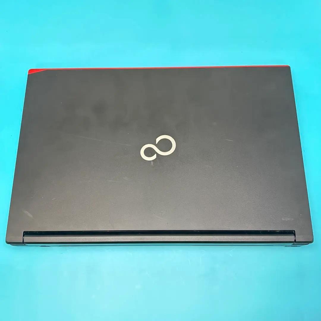 【Office2021付】富士通★Win11Pro★爆速SSD★i3ノートPC