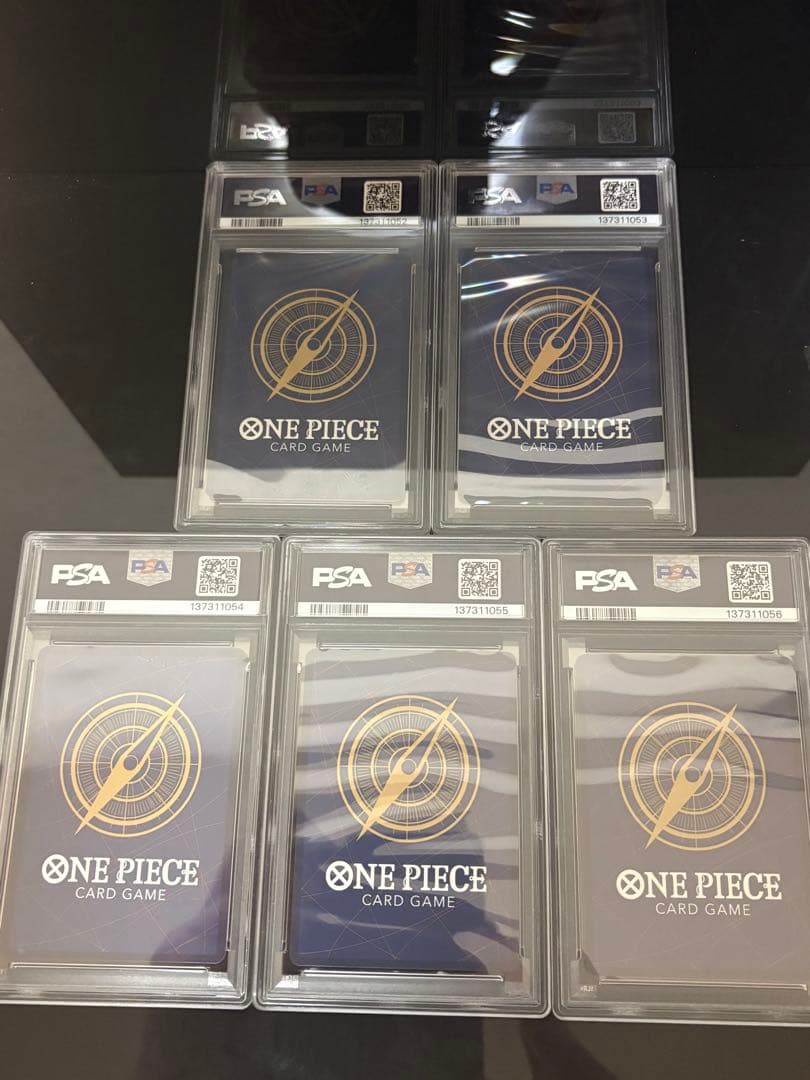 「5連番」五老星ゴットパック赤箔PSA10