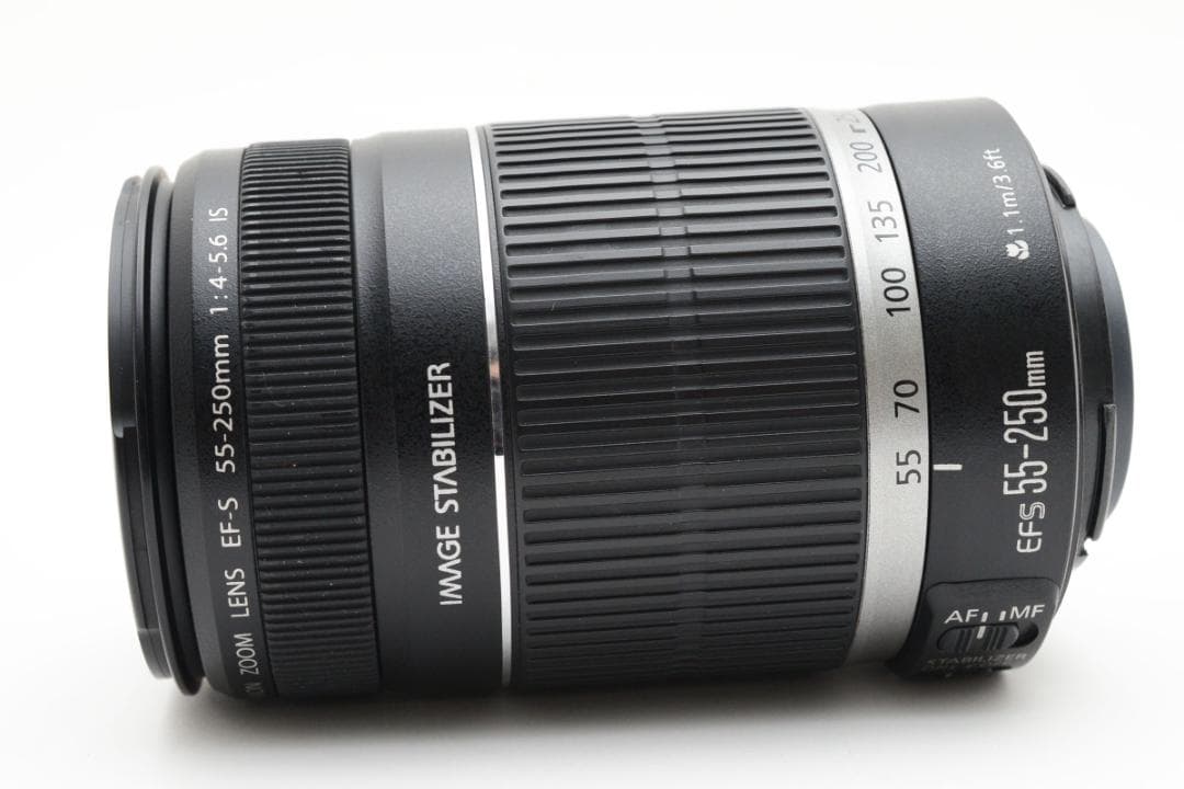 ★美品 CANON キャノンズームレンズ EFS 55-250 4-5.6 IS