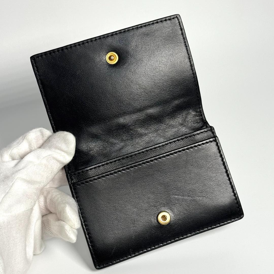 ICチップ　ボッテガヴェネタ　イントレチャート　カードケース　名刺入れ　レザー