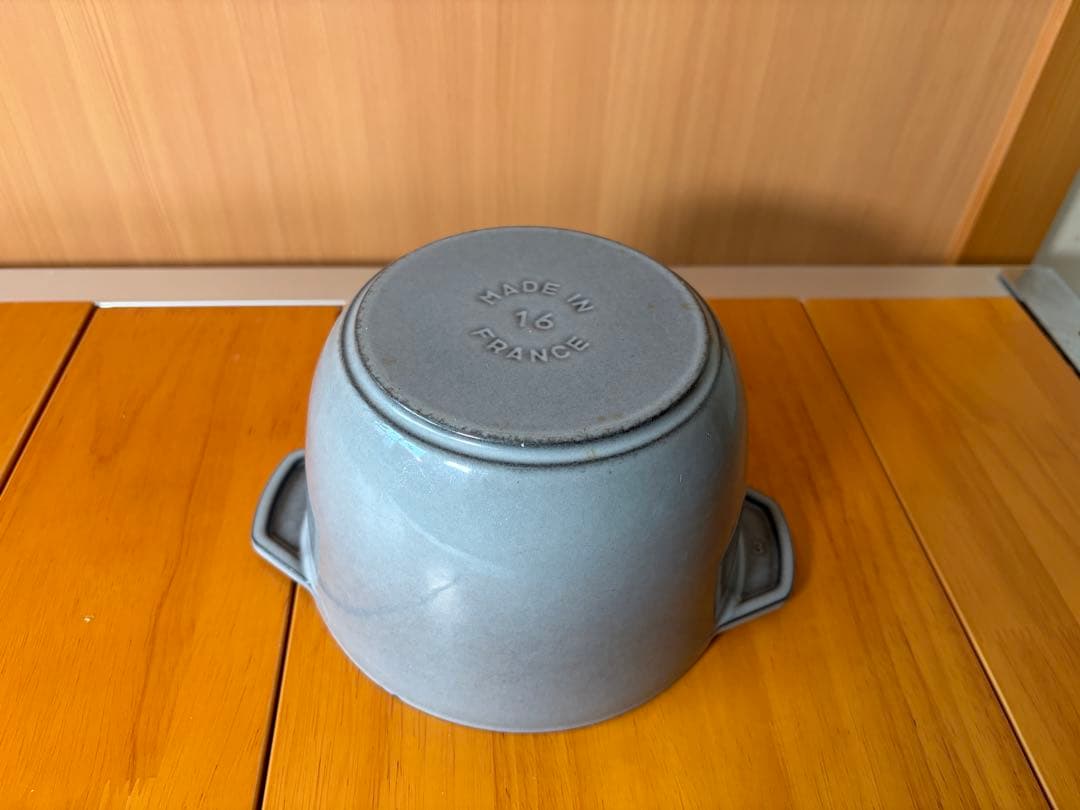 【国内正規品】Staub ラ・ココット de GOHAN 16cm グレー 2合