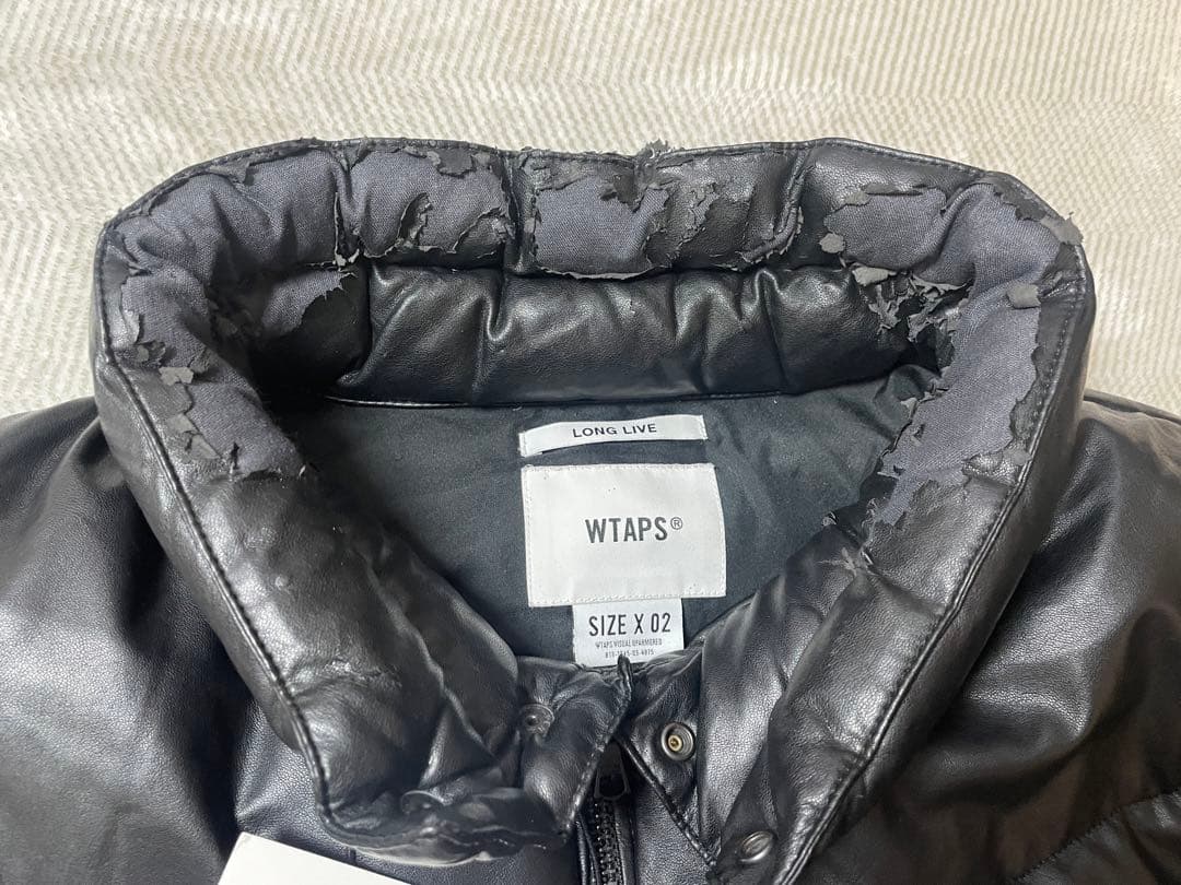 WTAPS ブラック ダウンジャケット サイズX 02