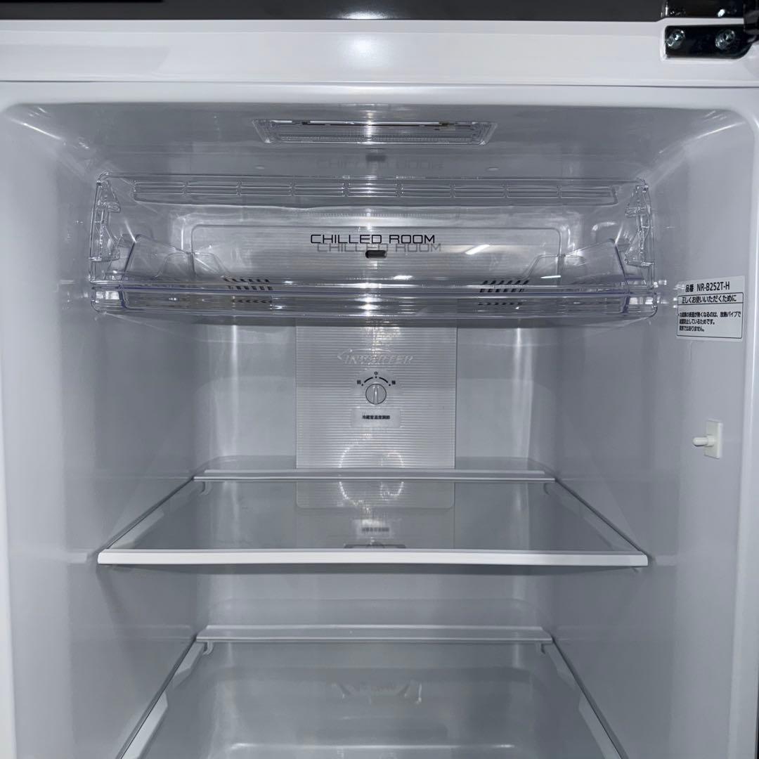 【729】Panasonic 冷蔵庫 NR-B252T-H 248L 2024年
