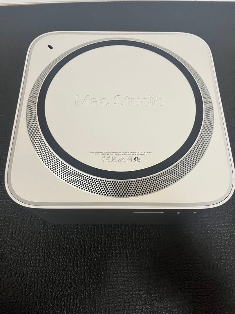 Mac Studio（M1 Max 512GB）