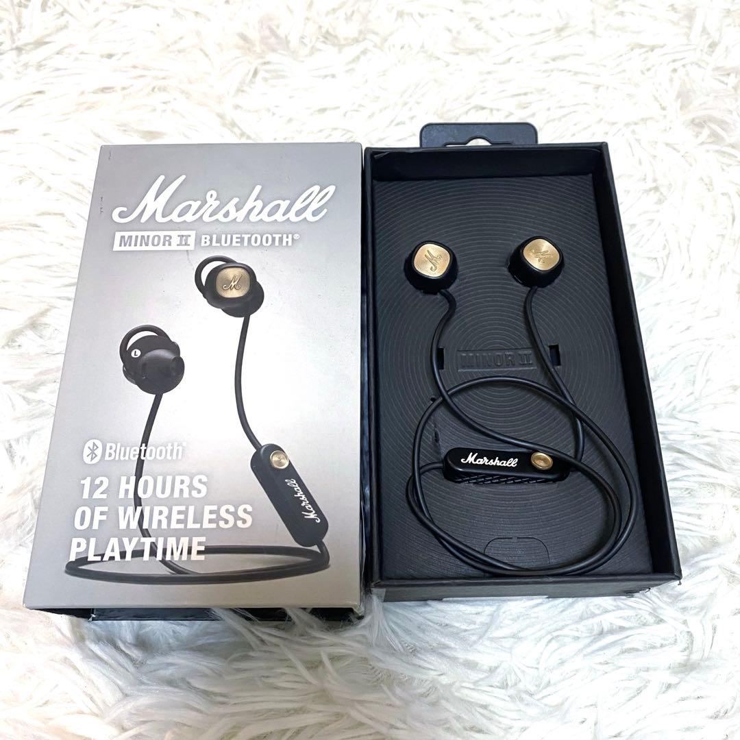 【極美品】 Marshall マーシャル MINOR II ブラック