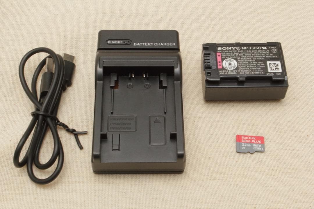 スマホ転送！SONY HDR-CX480　SD 32GB ビデオカメラ