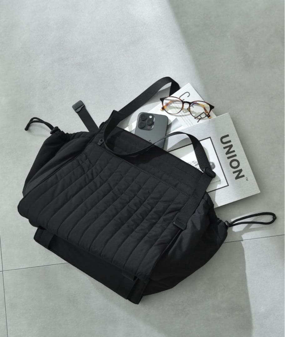 【ＳＯＬＰＲＥＳＡ】ＮＹＬＯＮ　ＱＵＩＬＴＩＮＧ　ＴＯＴＥ　ＢＡＧ　Ｍ－ＳＩＺＥ