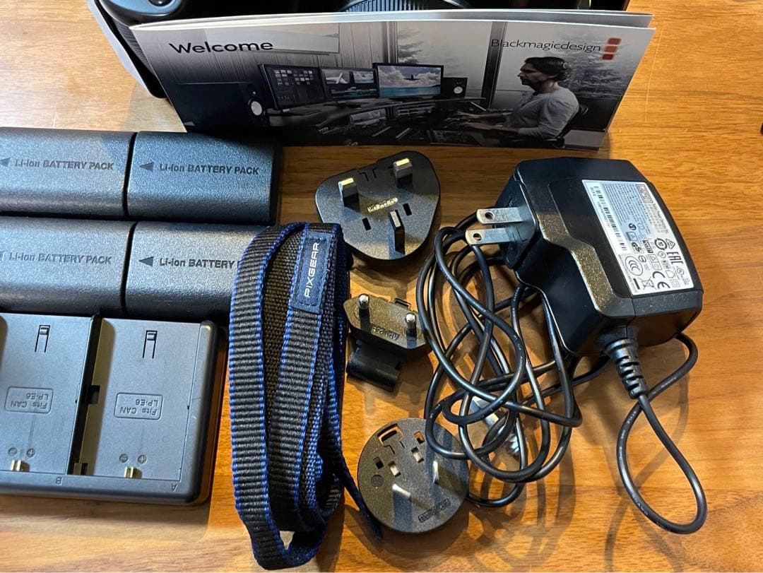 bmpcc4K本体、リグ、バッテリーセット