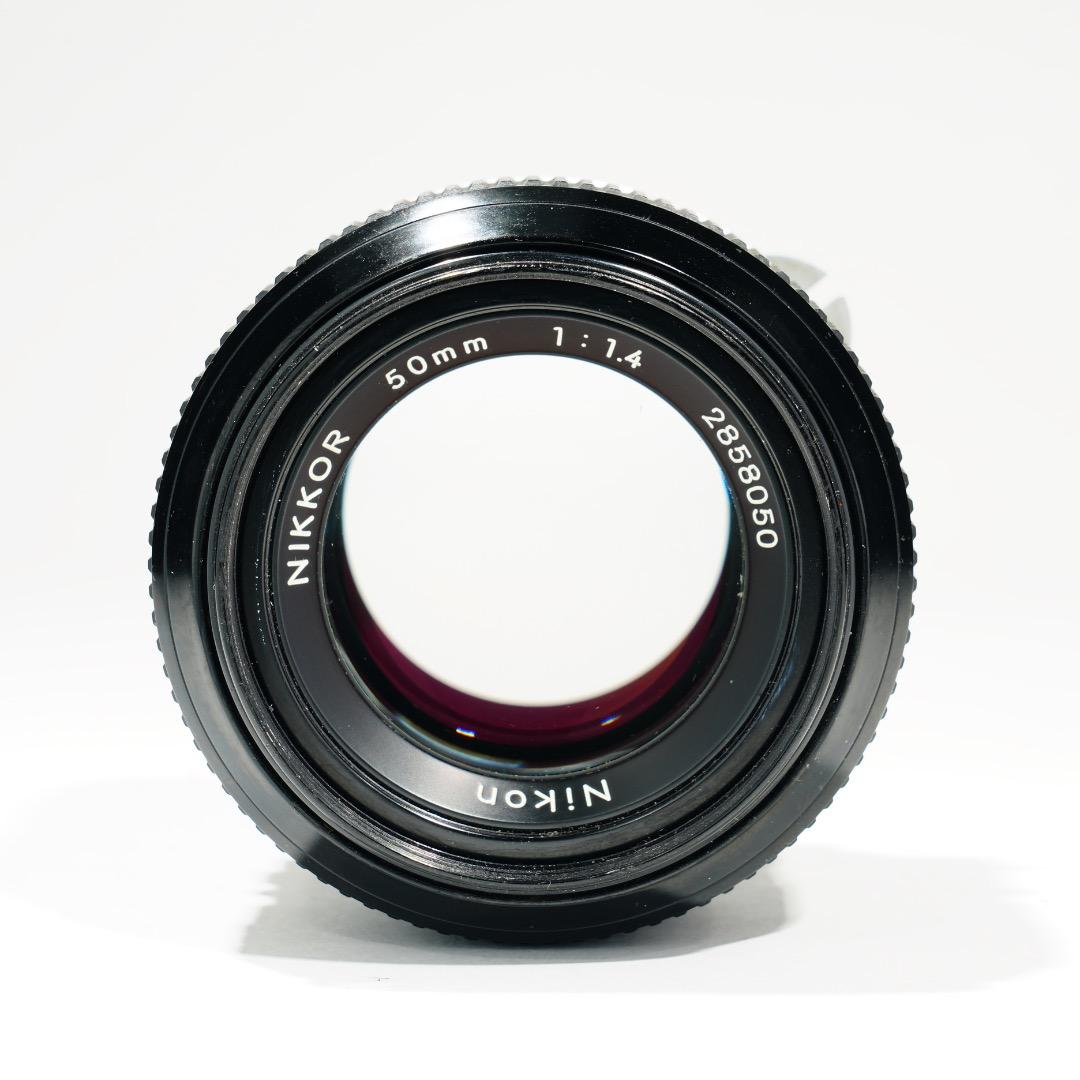 【美品】動作◎ ニコン　New Nikkor 50mm F1.4 前 050