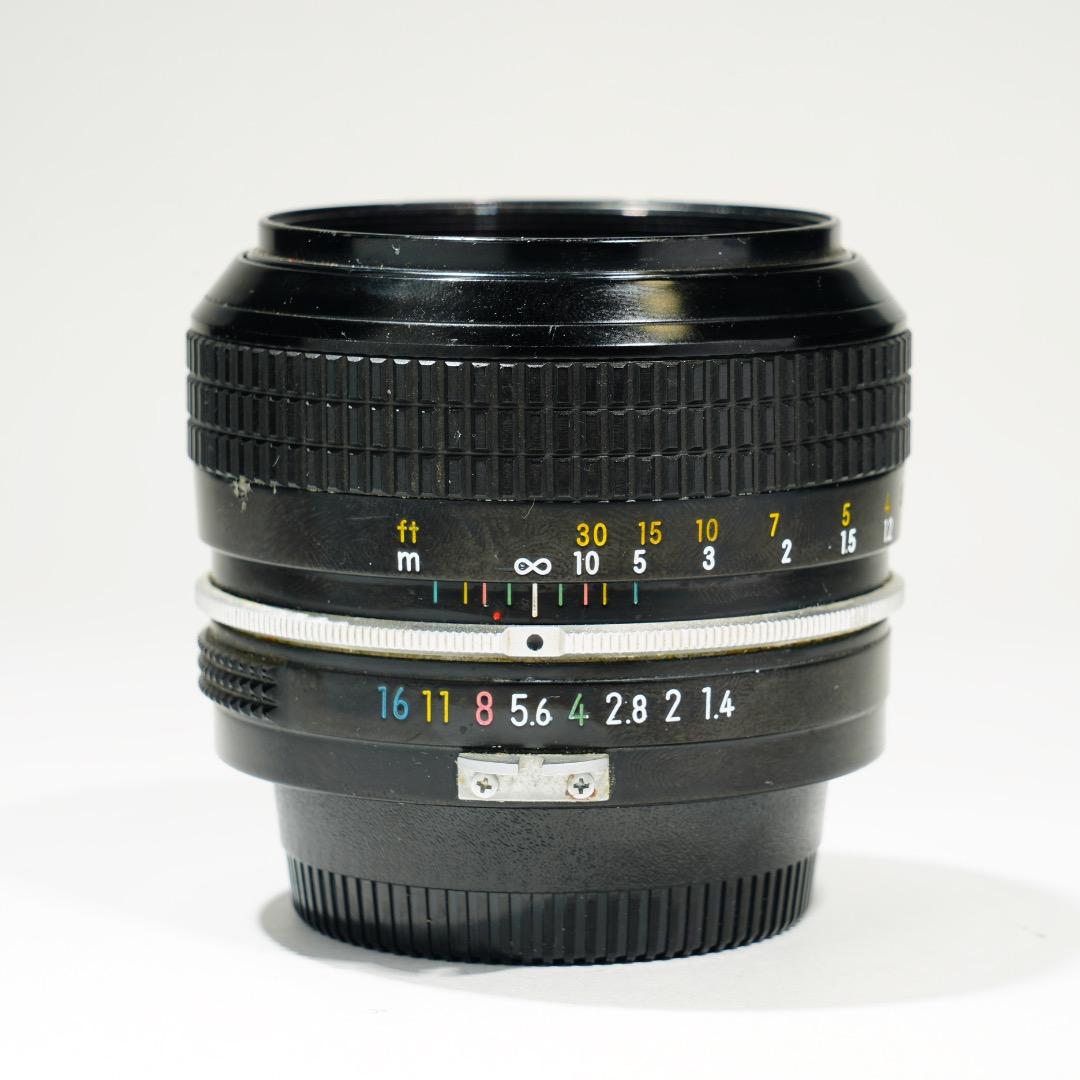 【美品】動作◎ ニコン　New Nikkor 50mm F1.4 前 050