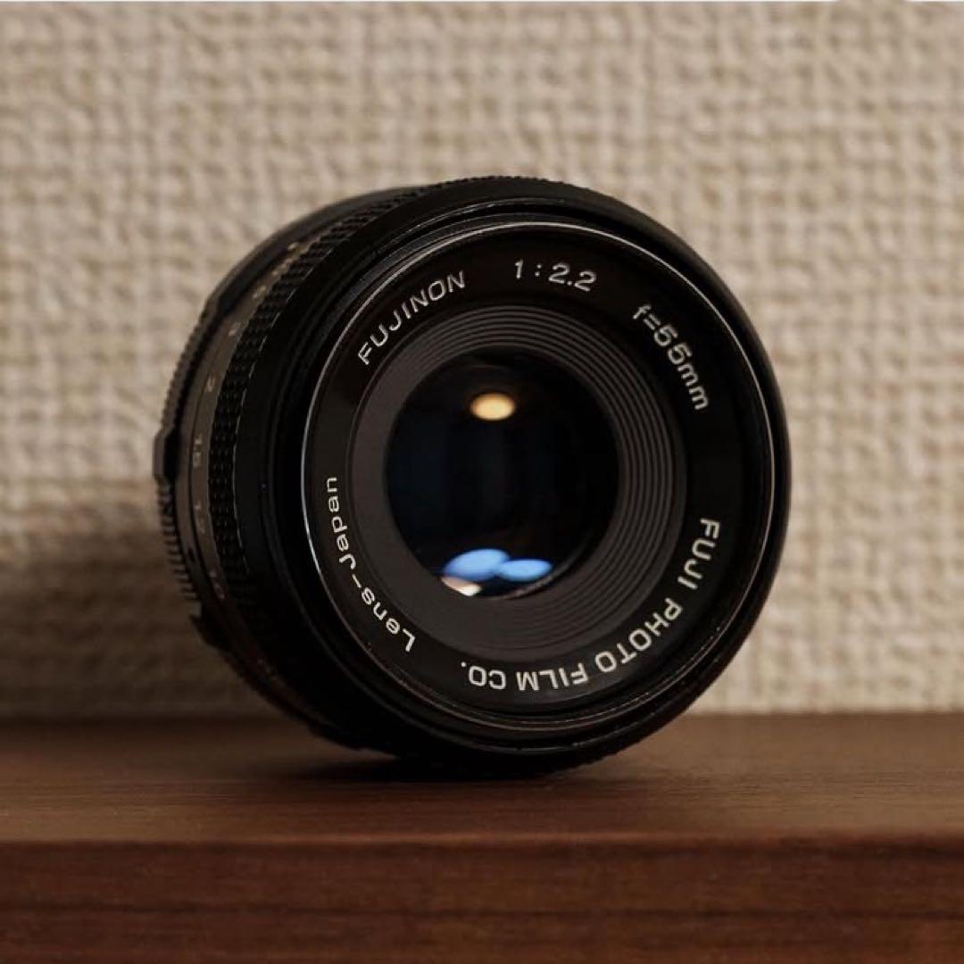 FUJINON 55mm f/2.2 レンズ