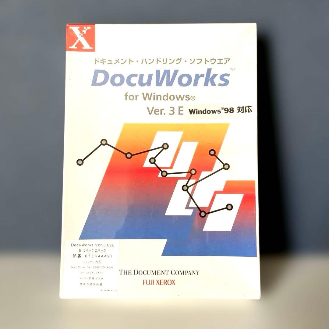 『未開封』DocuWorks for Windows ver.3.02E 5