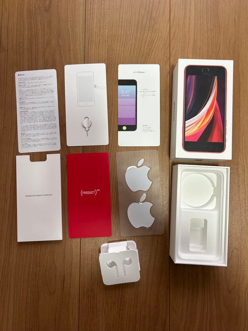 【ジャンク】iPhone SE (第2世代) レッド 128GB SIMフリー