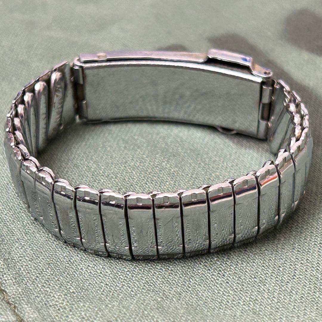 AIR FORCE ACADEMY ミリタリー IDブレスレット ロケット 蛇腹