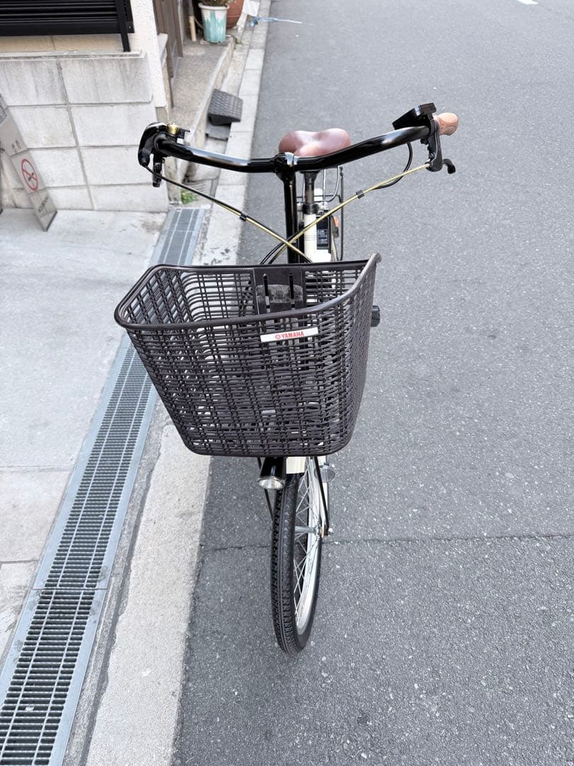 大阪府　パナソニック　電動アシスト自転車 ホワイト　20インチ