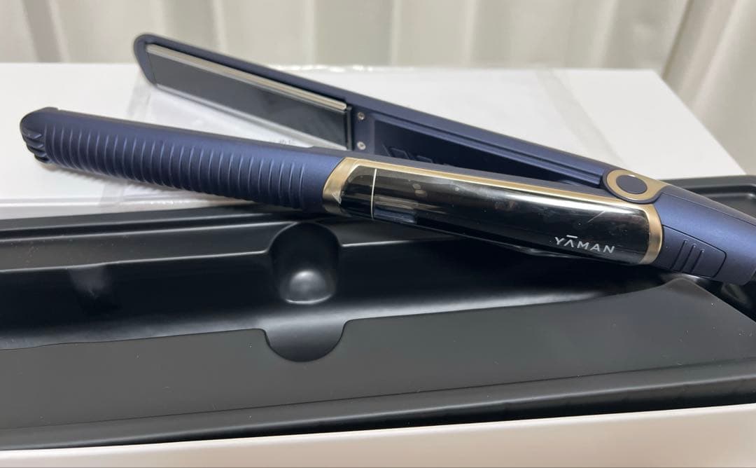 ヤーマン　スムースアイロンフォトイオン YJHB0 ネイビー