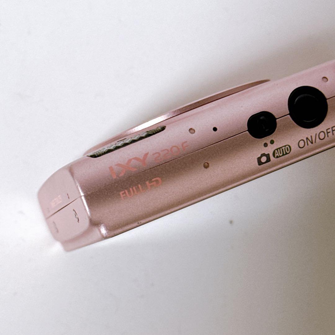 Canon キャノン コンパクトデジタルカメラ IXY 220F ピンク