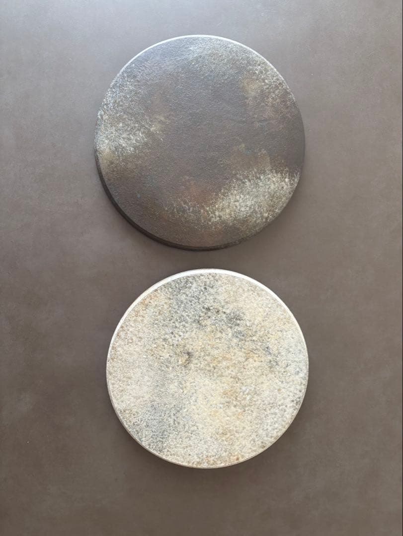 高木浩二　平皿　丸皿　プレート　2枚セット